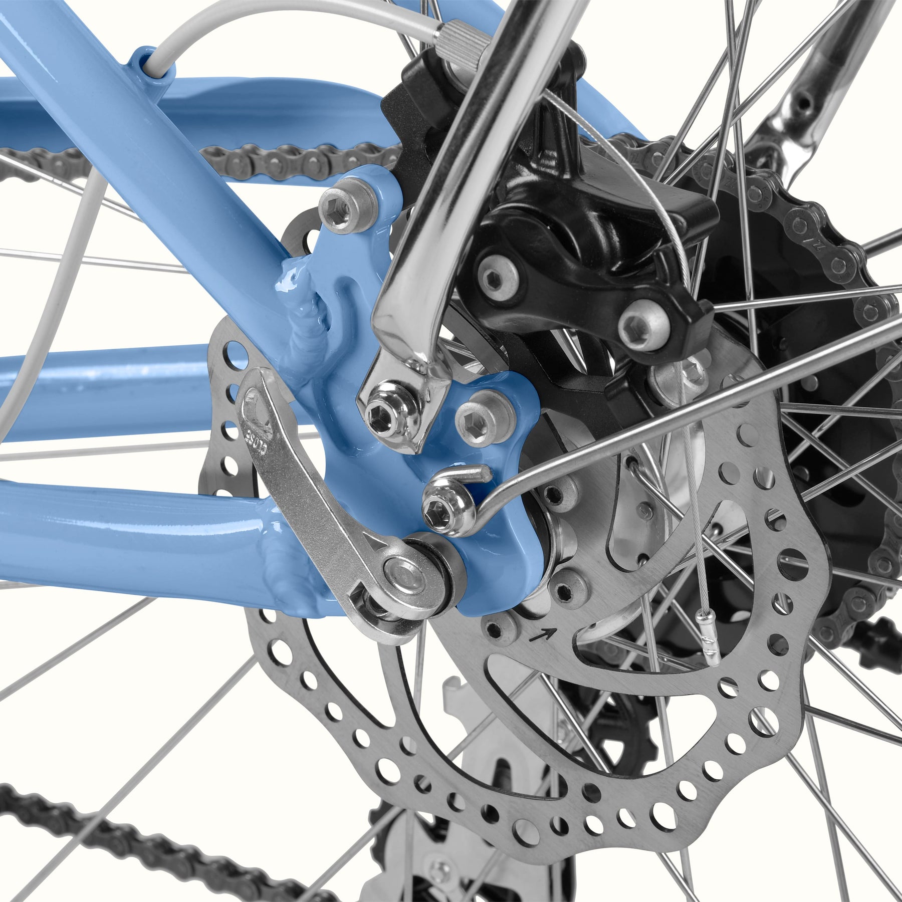 2024 Beaumont Plus City Bike - ST 8 Speed - Blue Bell