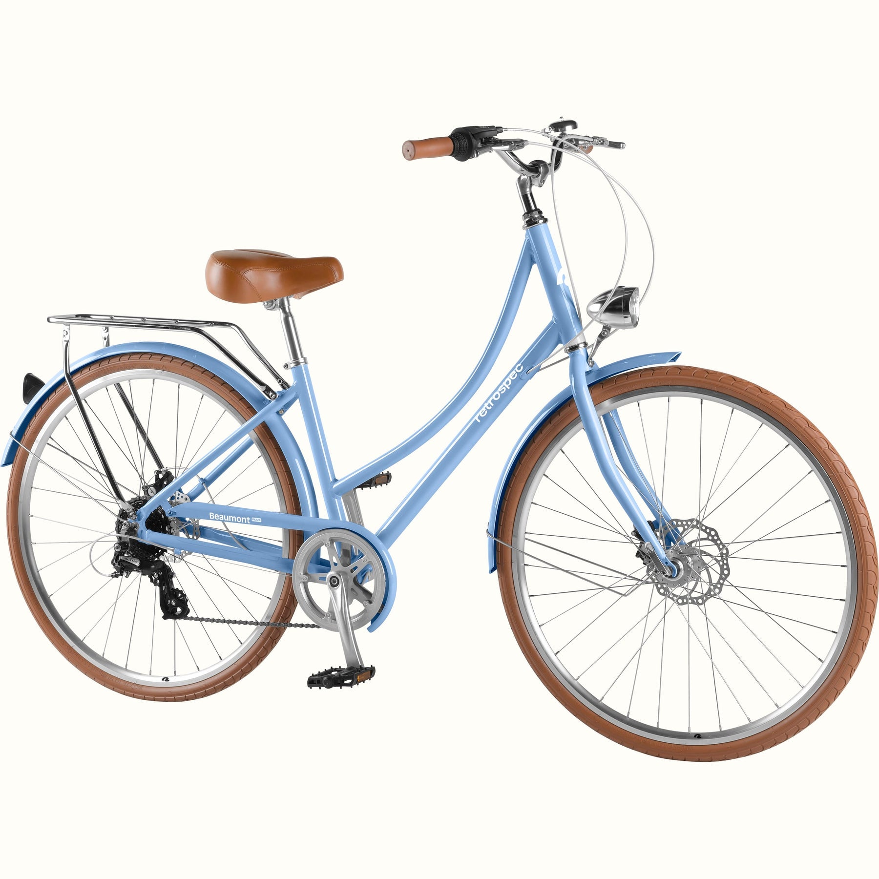 2024 Beaumont Plus City Bike - ST 8 Speed - Blue Bell