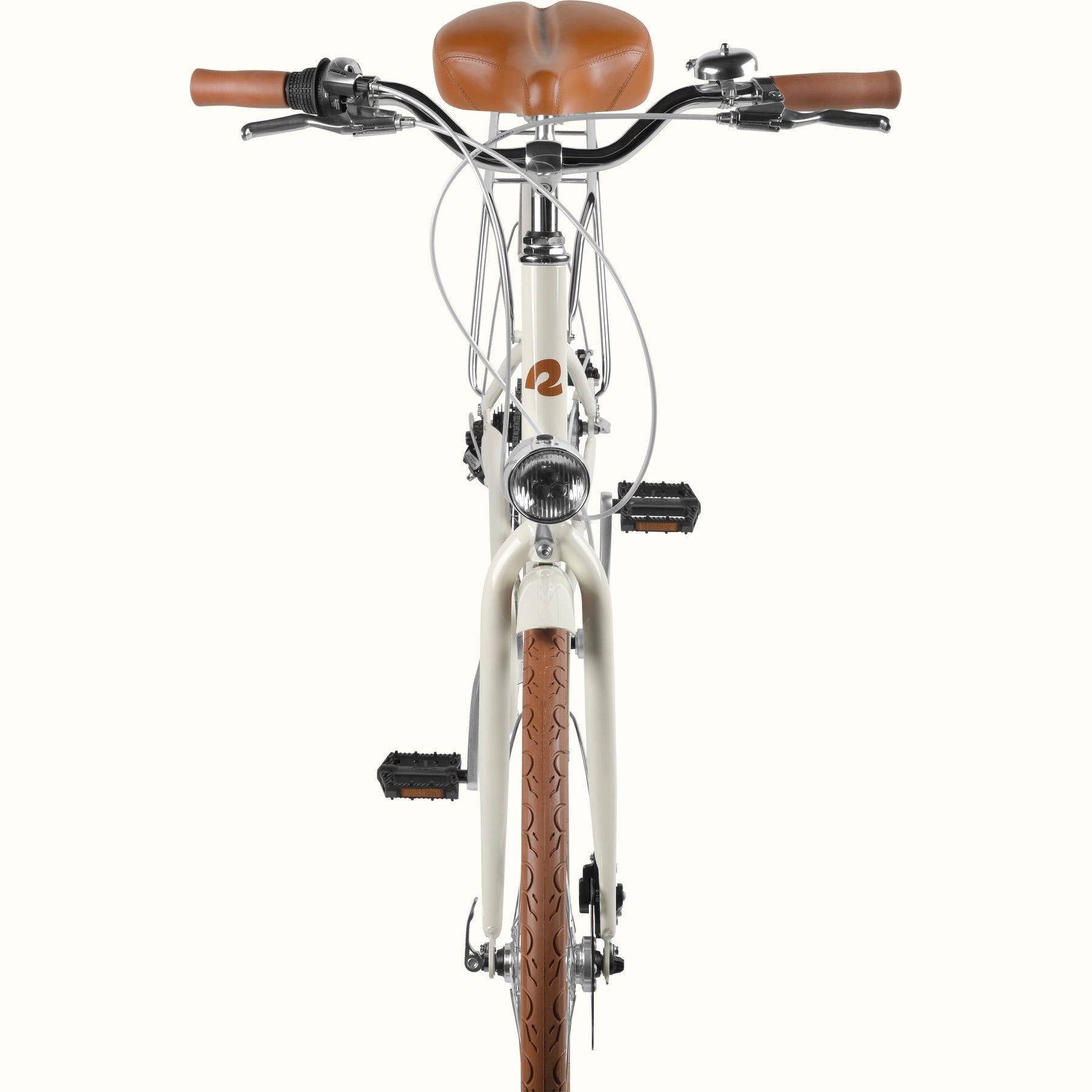2024 Beaumont Plus City Bike - ST 8 Speed - Eggshell