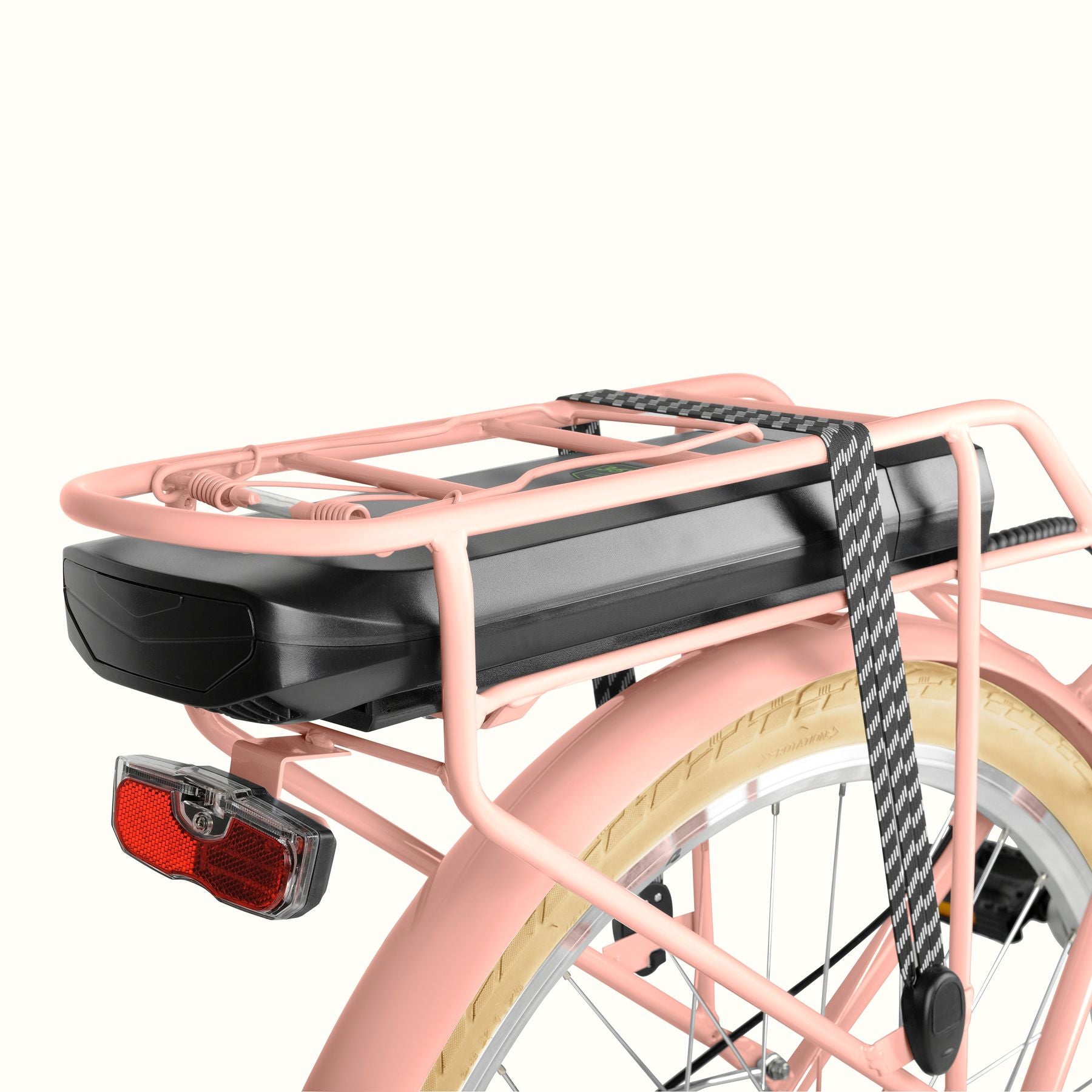 Beaumont Rev City Electric Bike (Step Through) - Blush