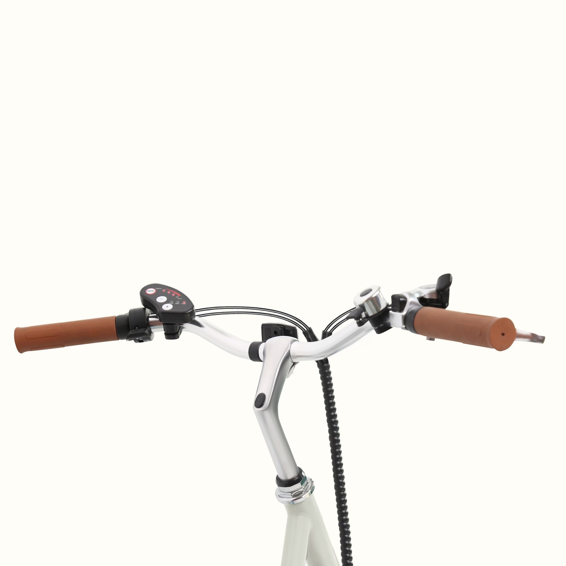 Beaumont Rev City Electric Bike (Step Through) - Eggshell