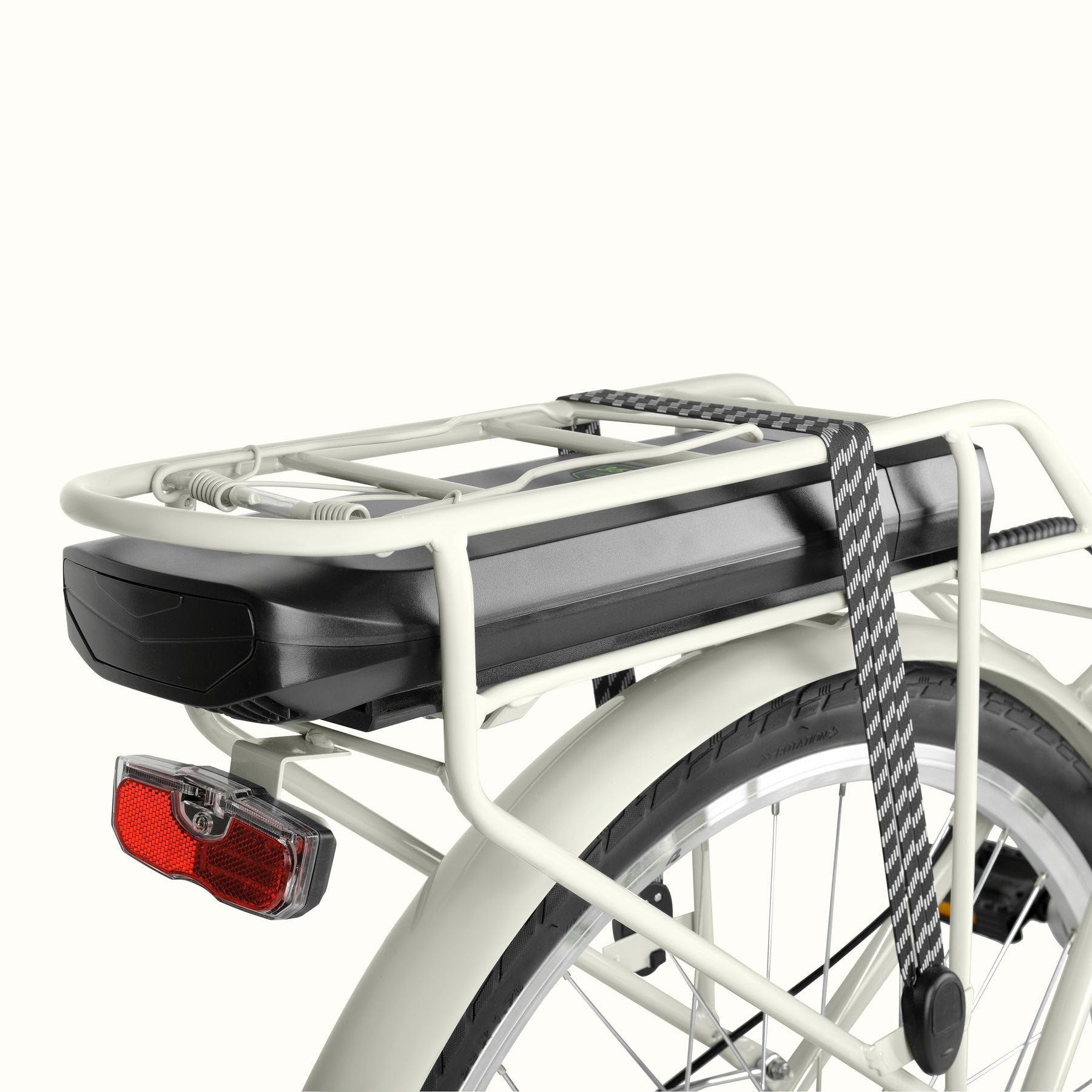 Beaumont Rev City Electric Bike (Step Through) - Eggshell