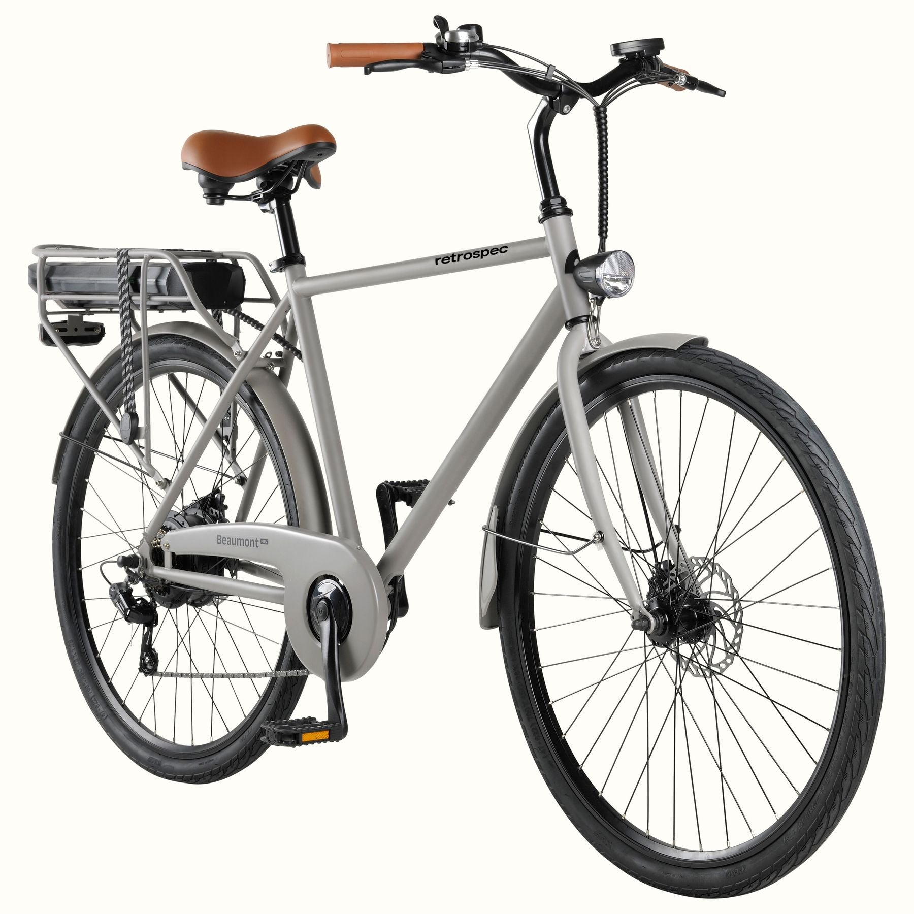 Beaumont Rev City Electric Bike - Tungsten