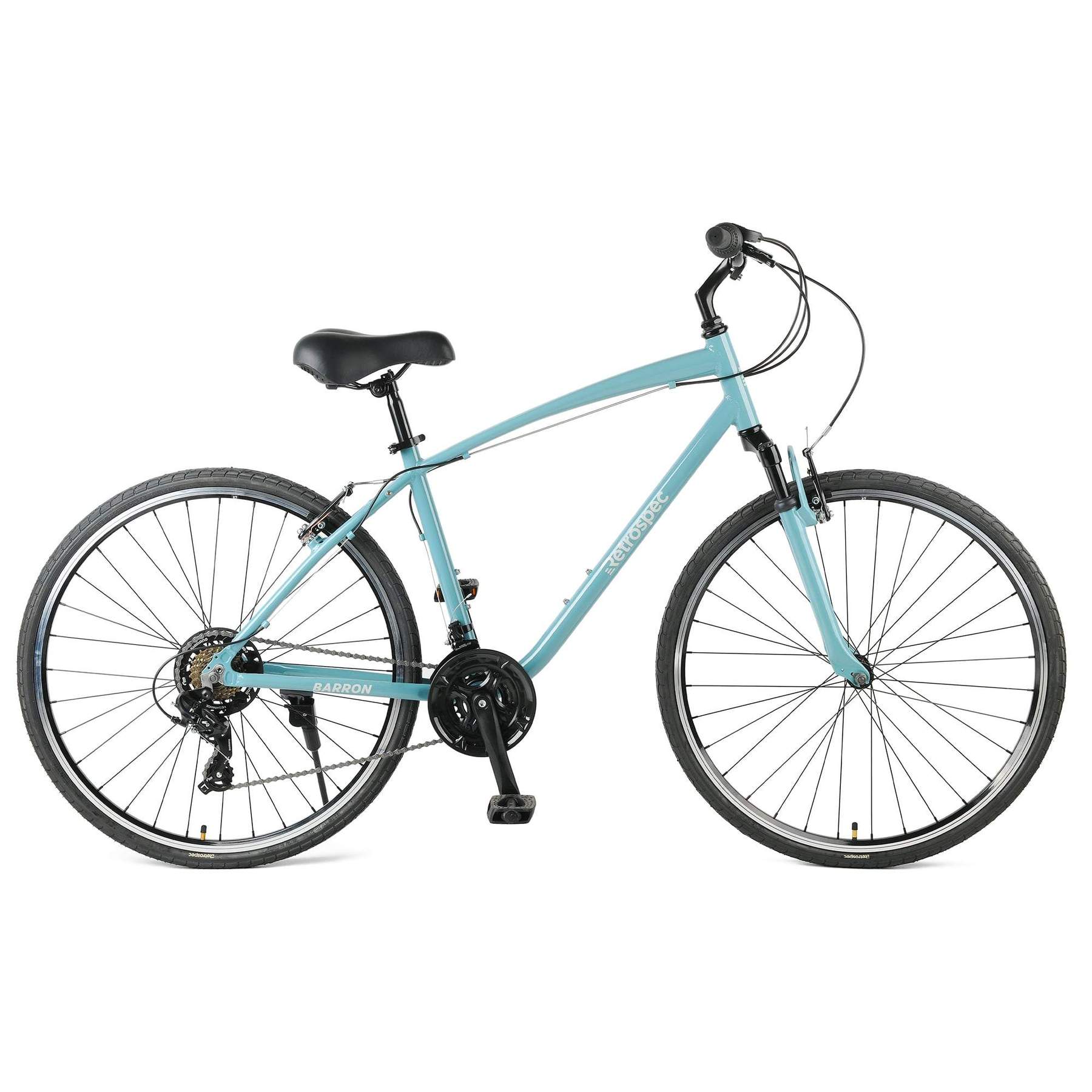 Barron Hybrid Bike - Blue Fog
