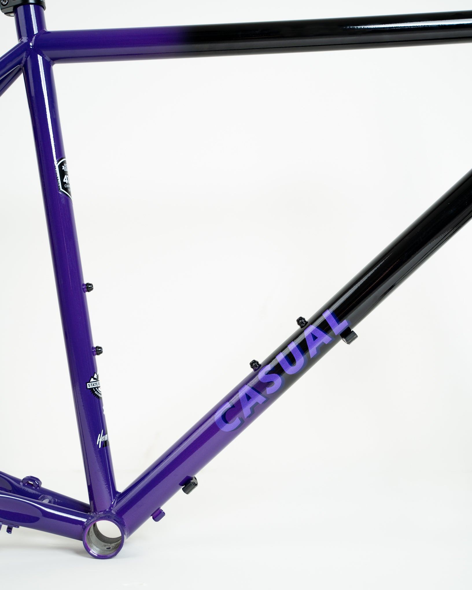 FRAMESET: HAM CYCLES X SBC: 4130 ALL-ROAD - CASUAL GLAZE