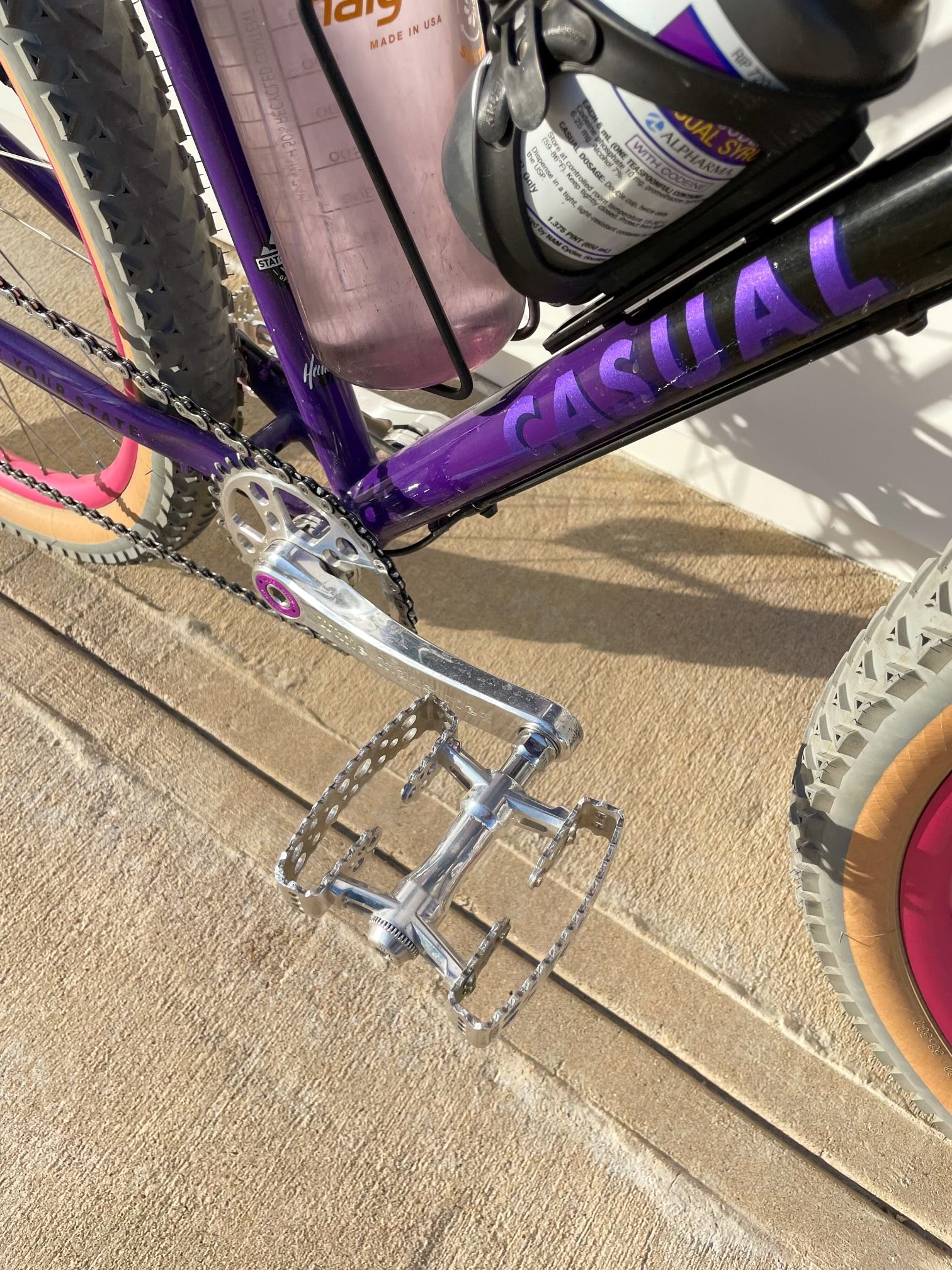 FRAMESET: HAM CYCLES X SBC: 4130 ALL-ROAD - CASUAL GLAZE