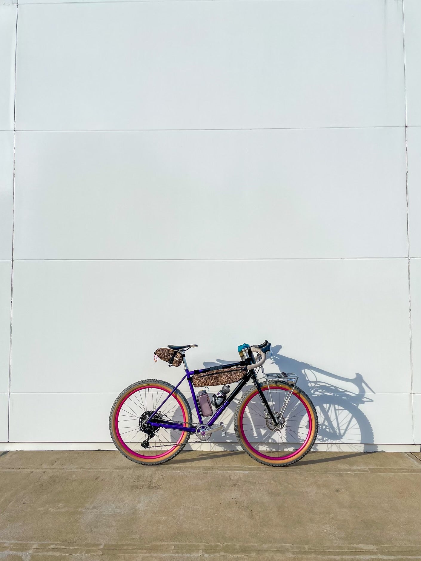 FRAMESET: HAM CYCLES X SBC: 4130 ALL-ROAD - CASUAL GLAZE