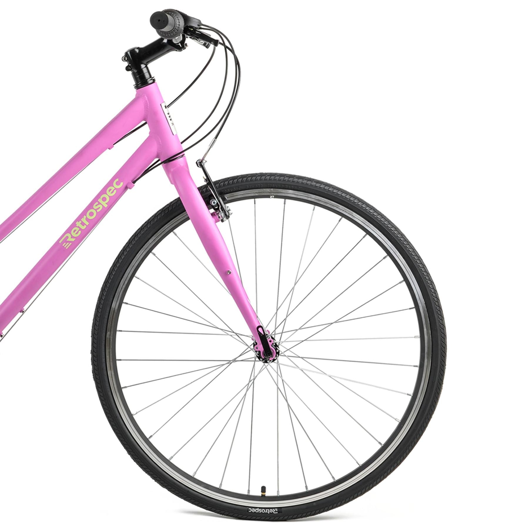 Atlas Hybrid Bike, Step-Thru - Matte Flamingo
