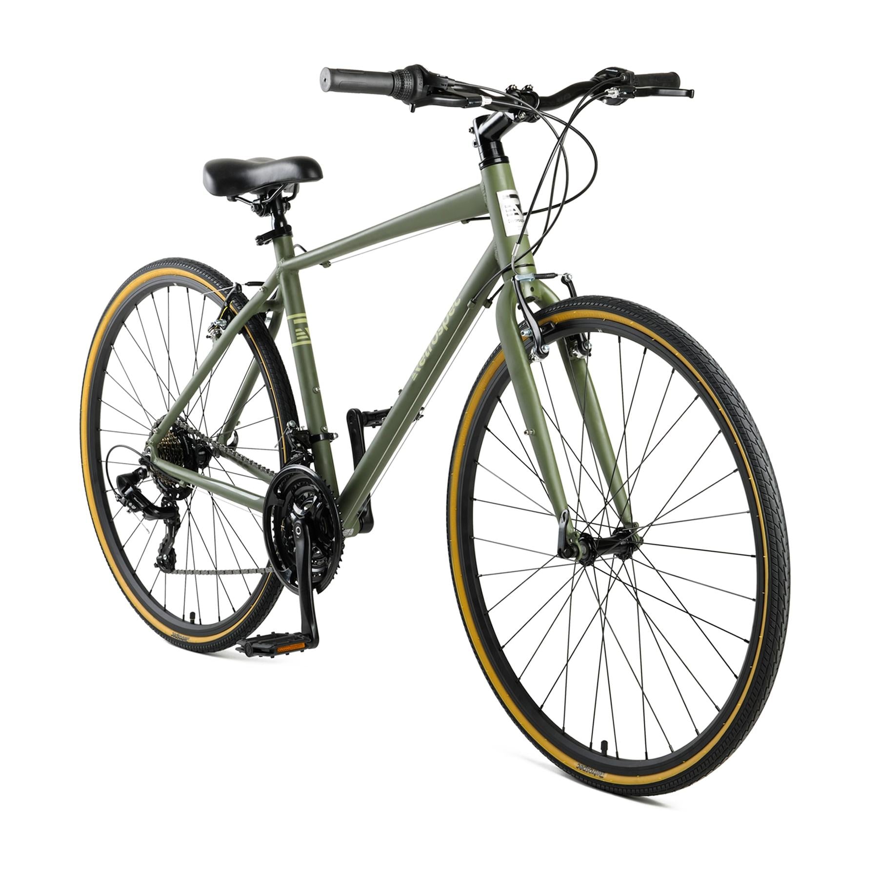 Atlas Hybrid Bike - Matte Forest Green