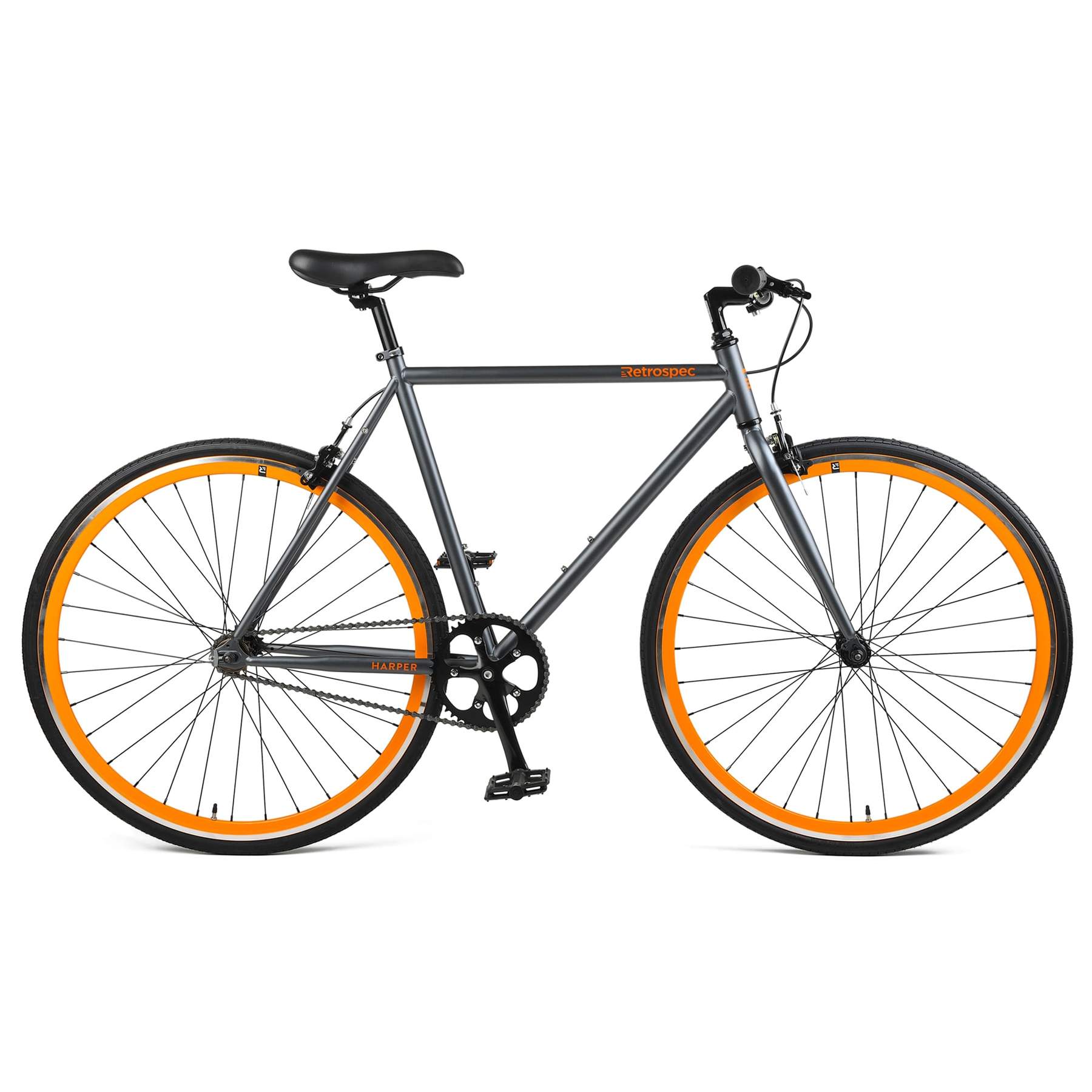HARPER SINGLE SPEED/FG - Graphite/Orange
