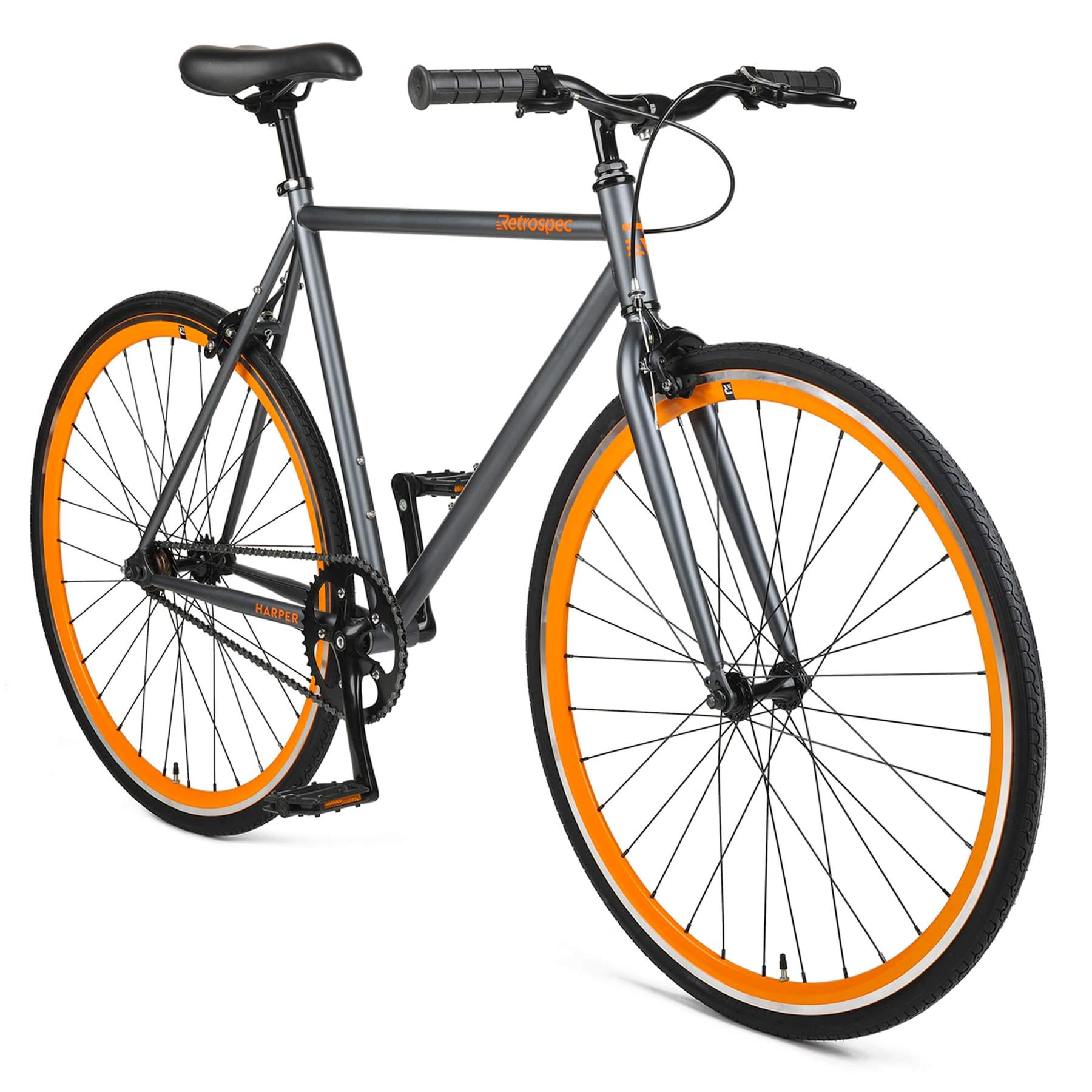 HARPER SINGLE SPEED/FG - Graphite/Orange
