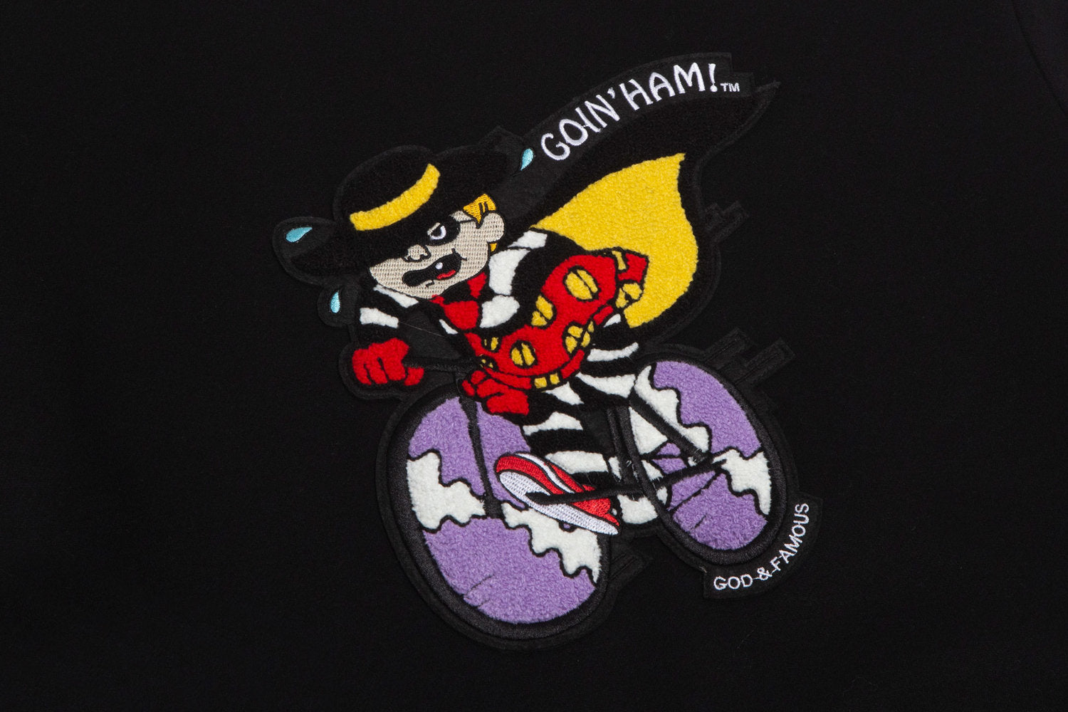 HAM CREWNECK SWEATSHIRT - Black