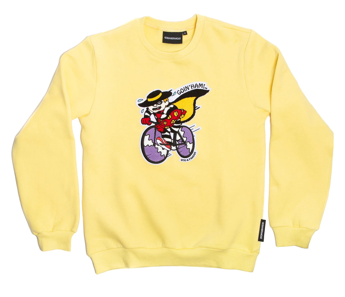 HAM CREWNECK SWEATSHIRT - French Fry