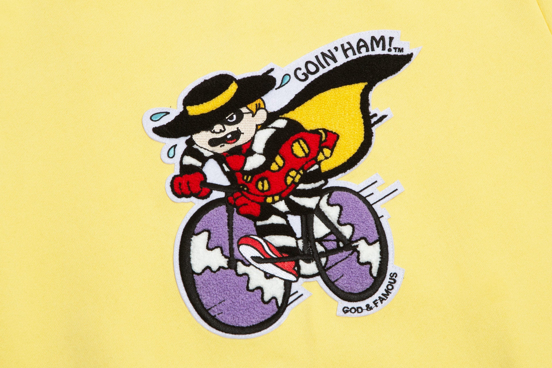 HAM CREWNECK SWEATSHIRT - French Fry