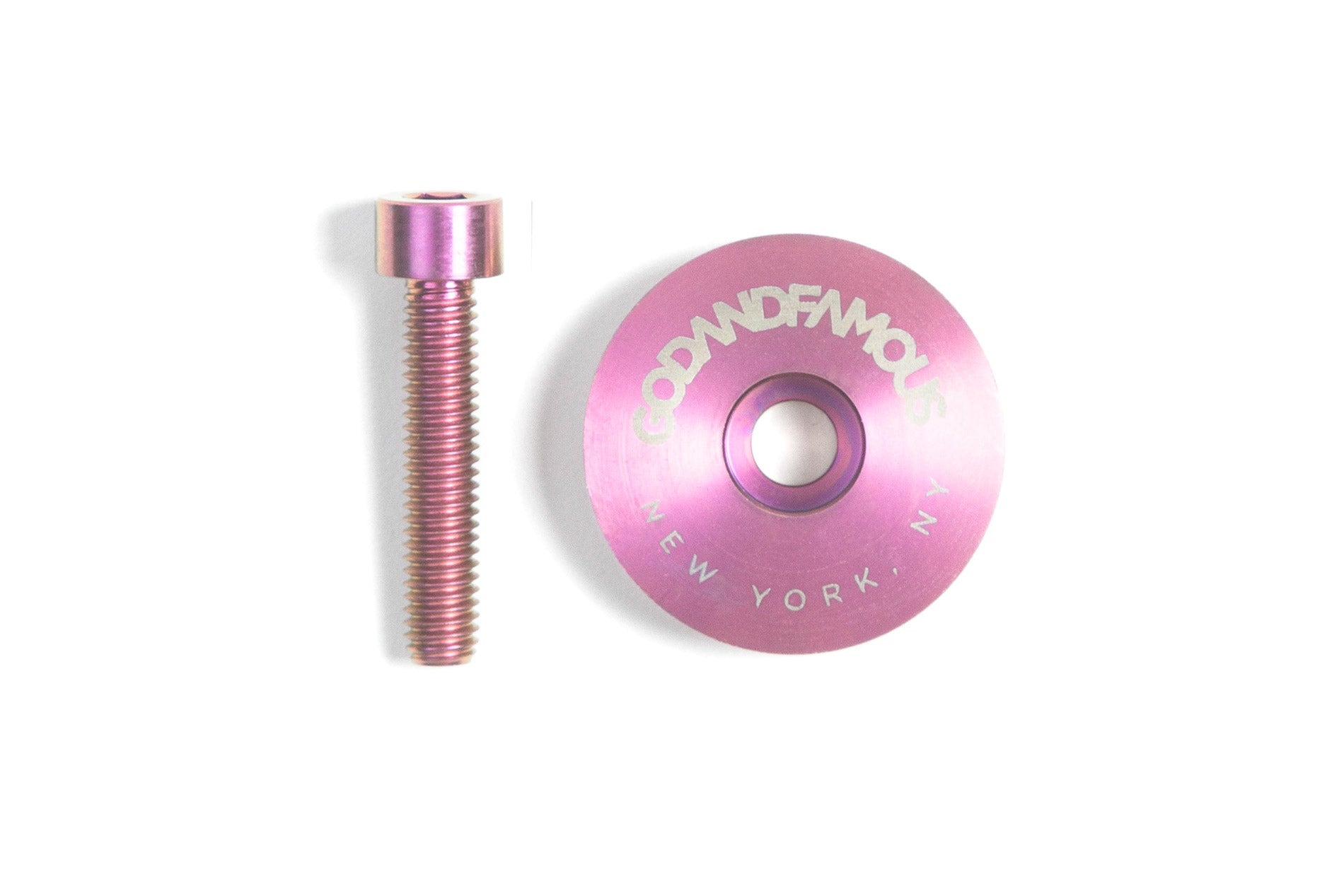 Team Titanium Top Cap - Pink