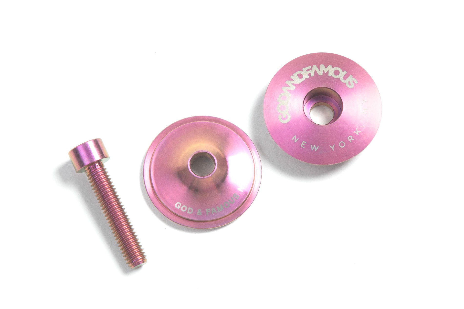 Team Titanium Top Cap - Pink