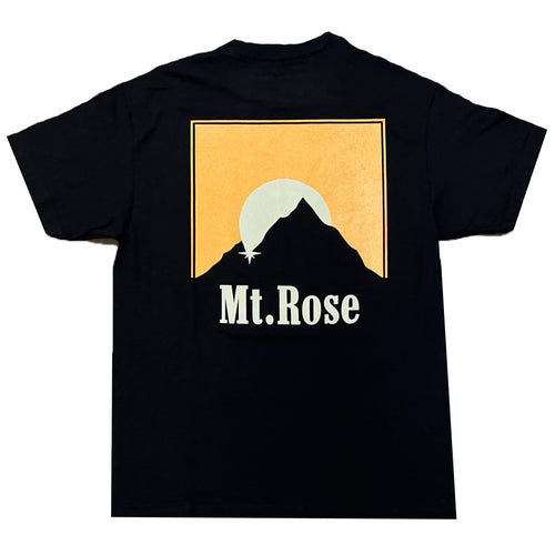 Mt. Rose Sunset Tee - Black w/Orange