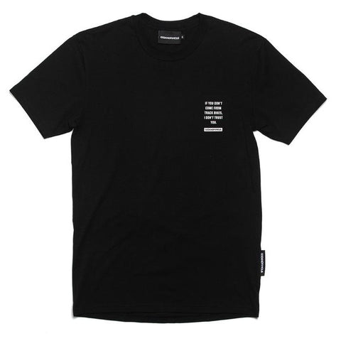 Hardly Ever Ride Tee - Black