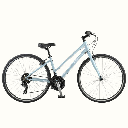 Atlas Hybrid Bike, Step-Thru - Satin Crystal Blue