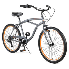 Chatham Cruiser 7Speed - Matte Graphite/Orange